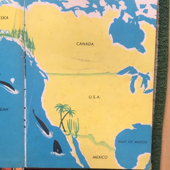 The Whales Go By By Fred Phleger 1959 1st Book Club Edition Beginner Book - Picture 5 of 6